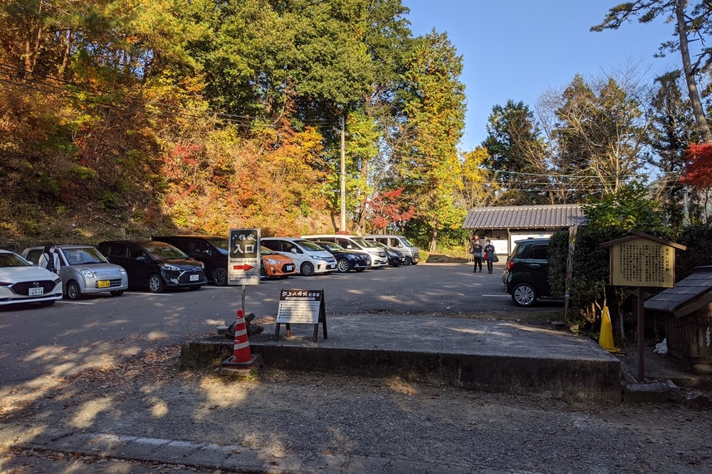 郡上八幡城駐車場