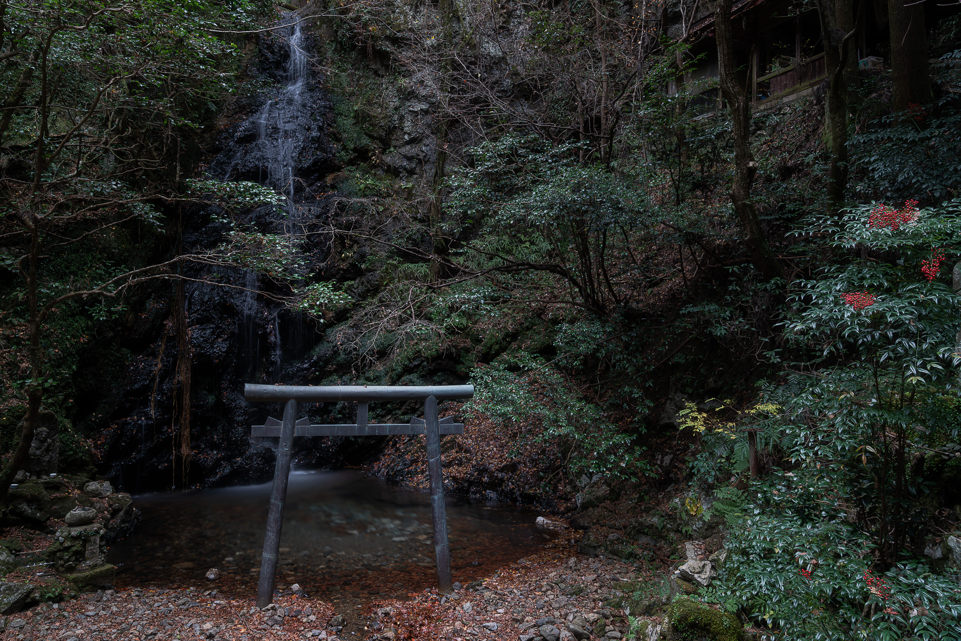 岩門の滝