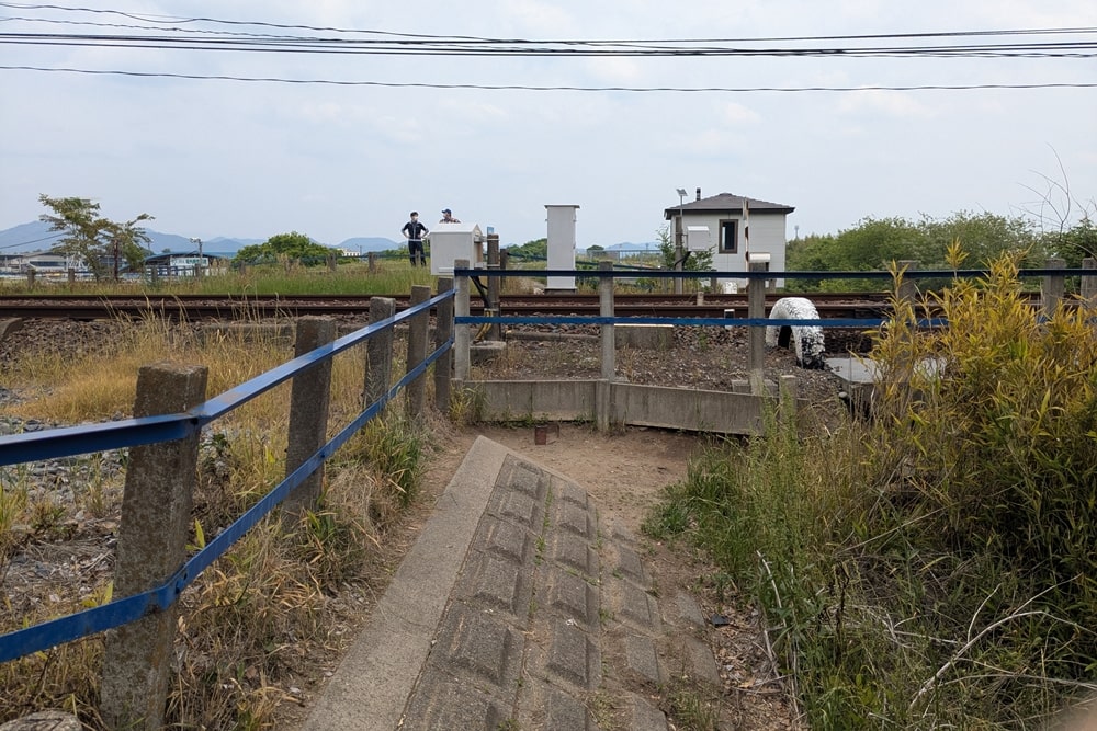 笠松カーブ撮影スポット