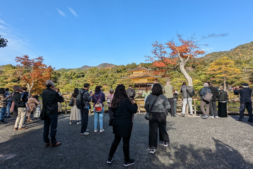 金閣寺撮影スポット