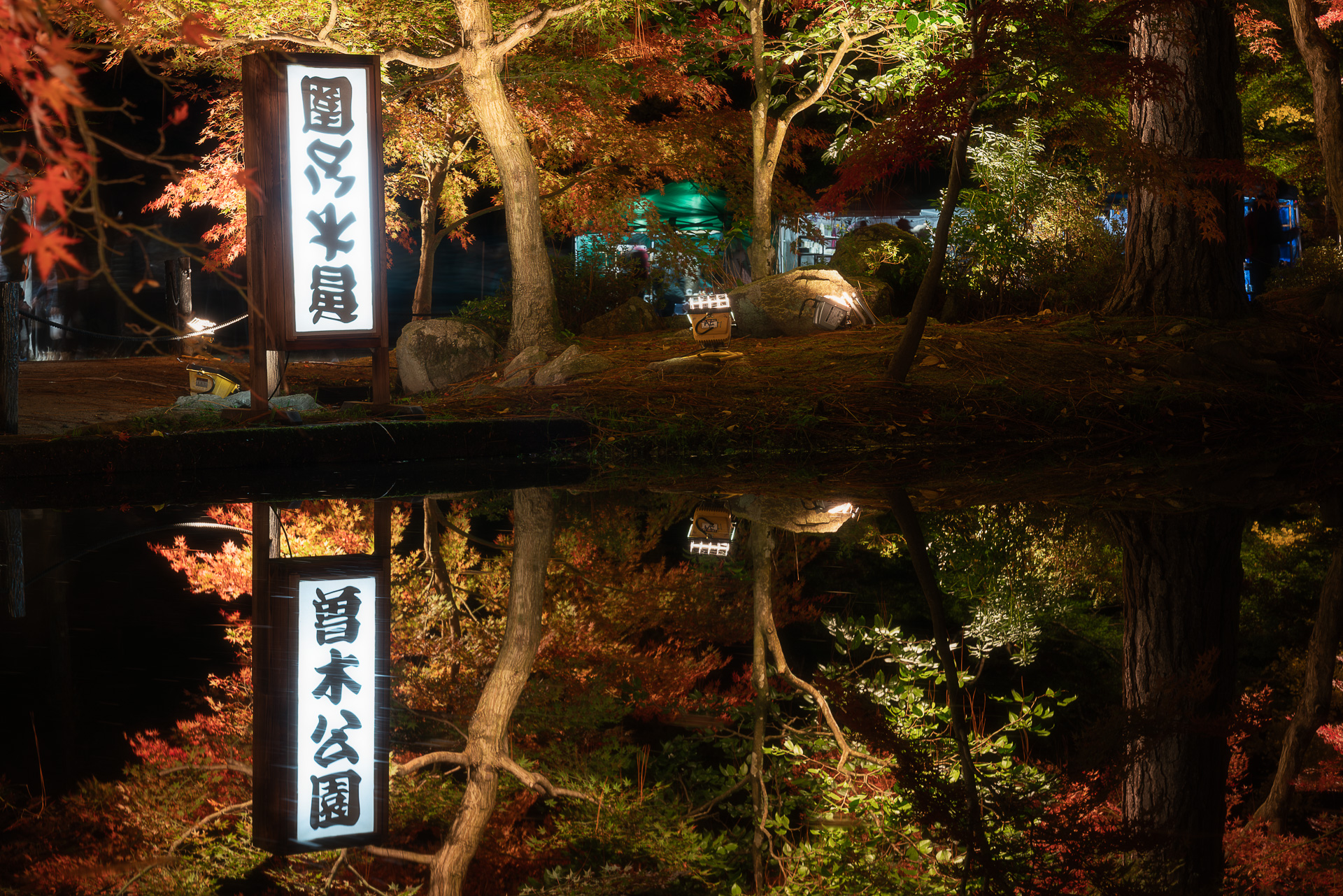 曽木公園もみじまつり(ライトアップ)