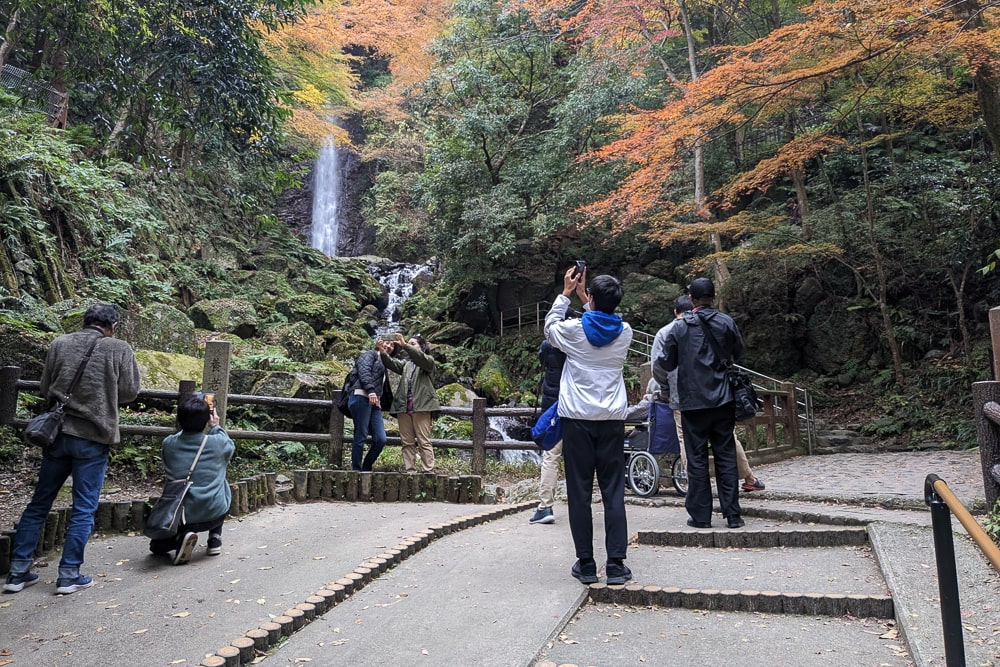養老の滝撮影スポット