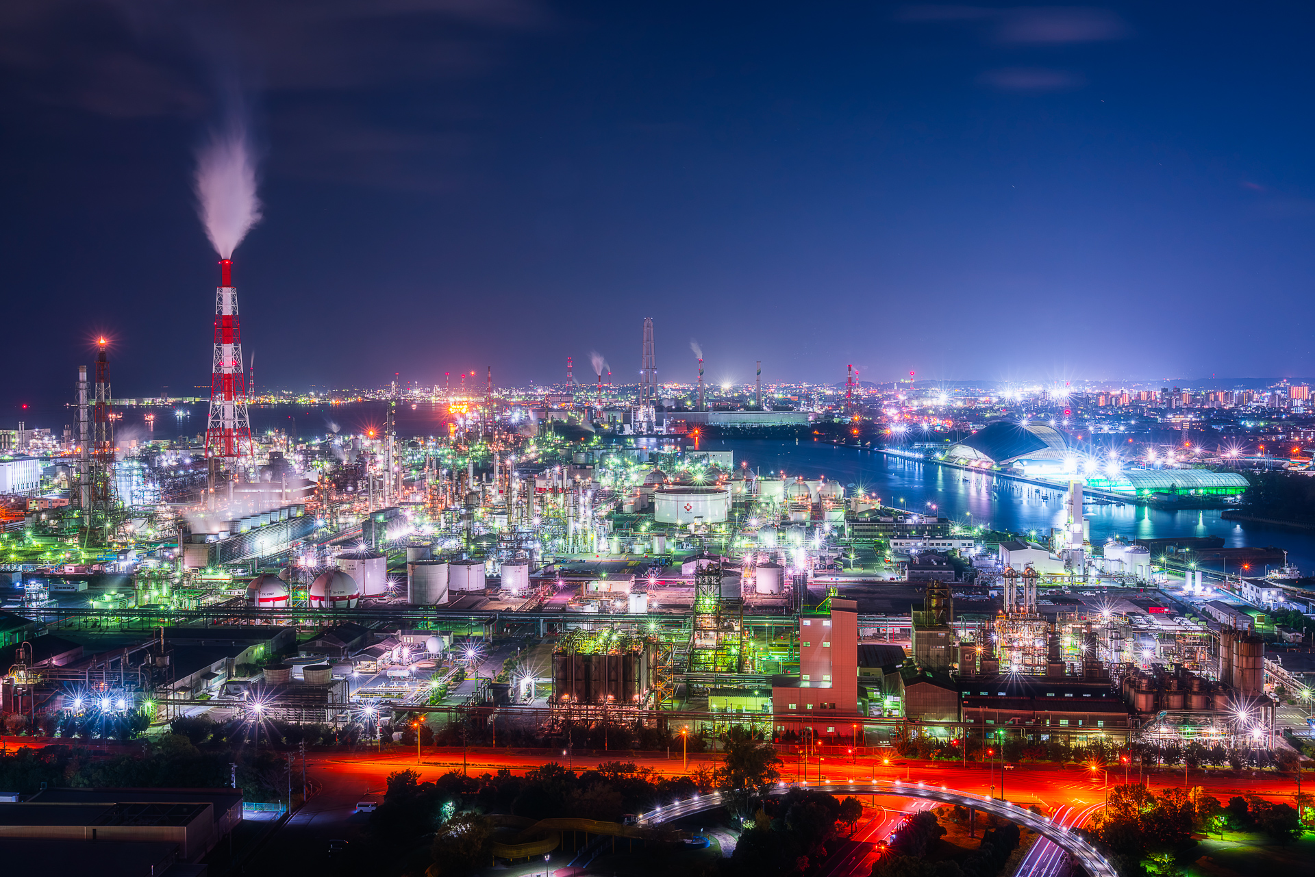 工場夜景（うみてらす14）