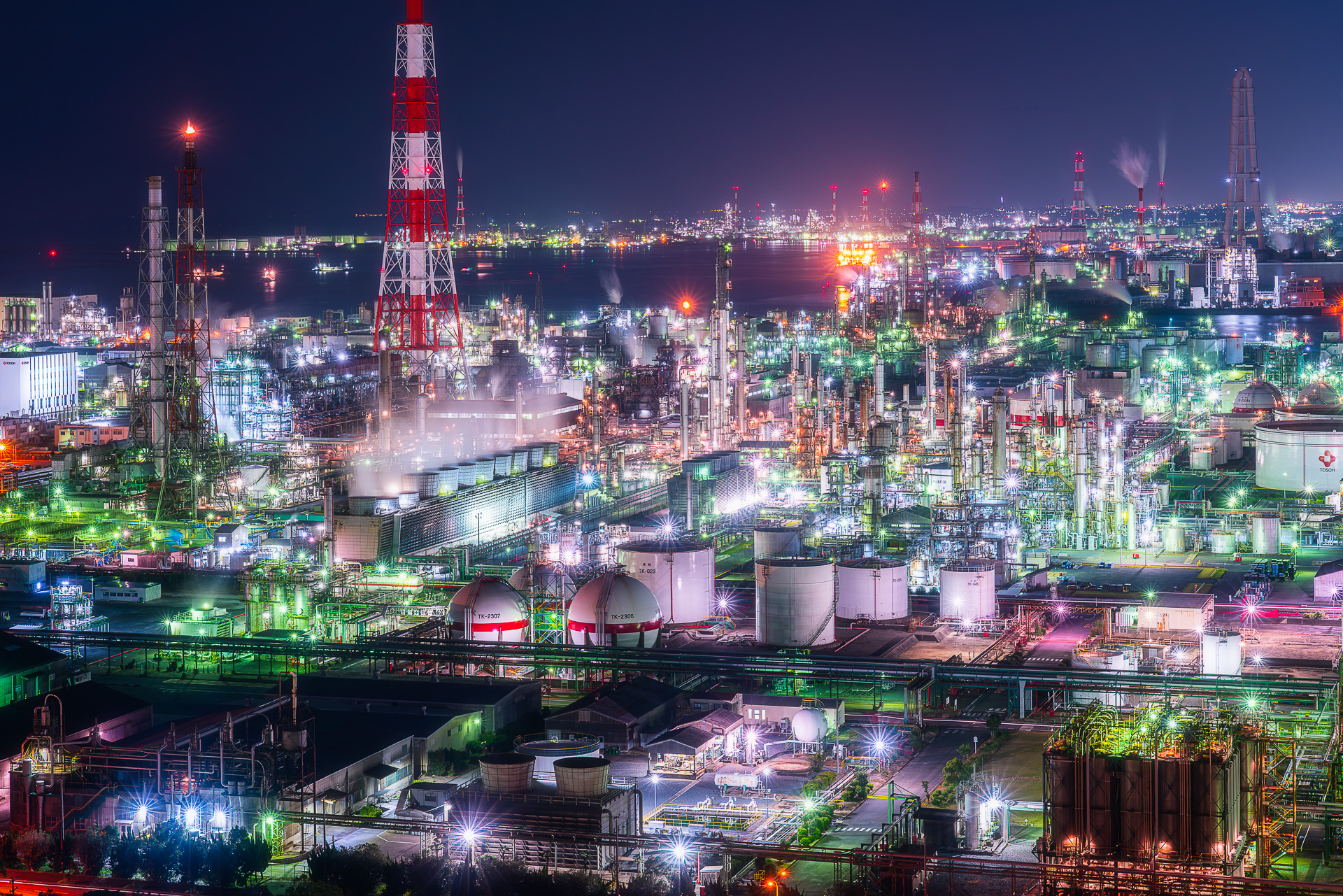 工場夜景（うみてらす14）