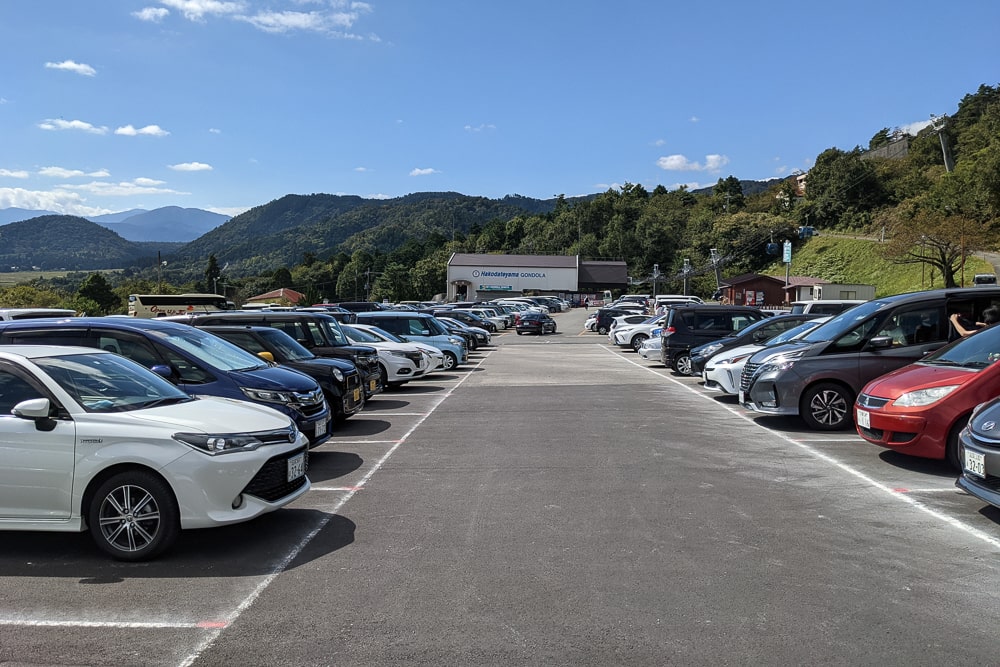 箱館山コキアパーク駐車場