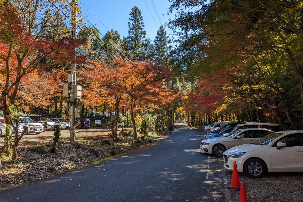 大矢田神社もみじ谷 駐車場