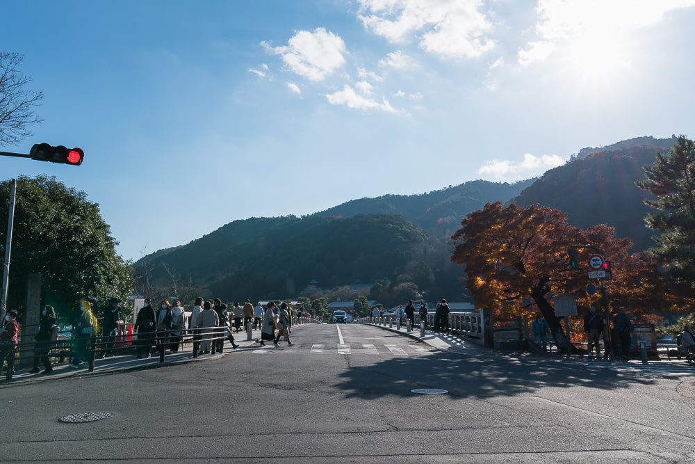 渡月橋(嵐山)撮影スポット