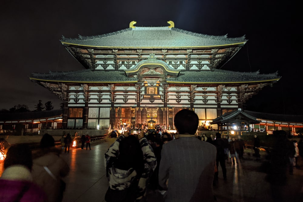 東大寺（初詣）撮影スポット