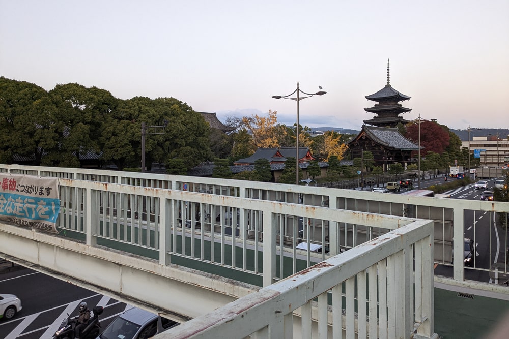 東寺 撮影スポット