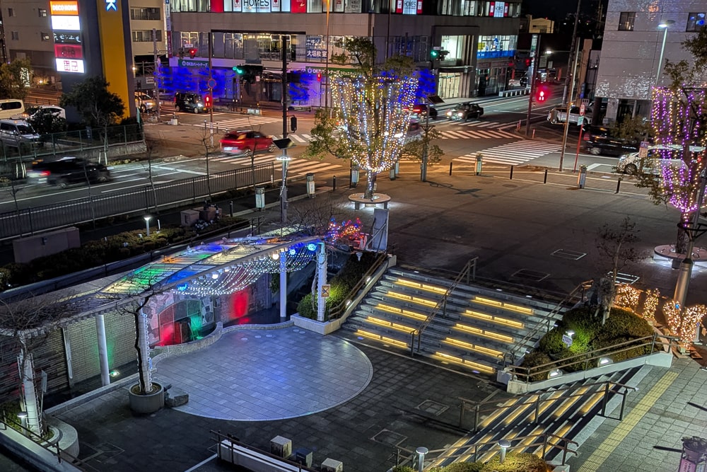 北側広場イルミネーション