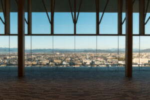 岐阜県庁舎20階展望ロビー