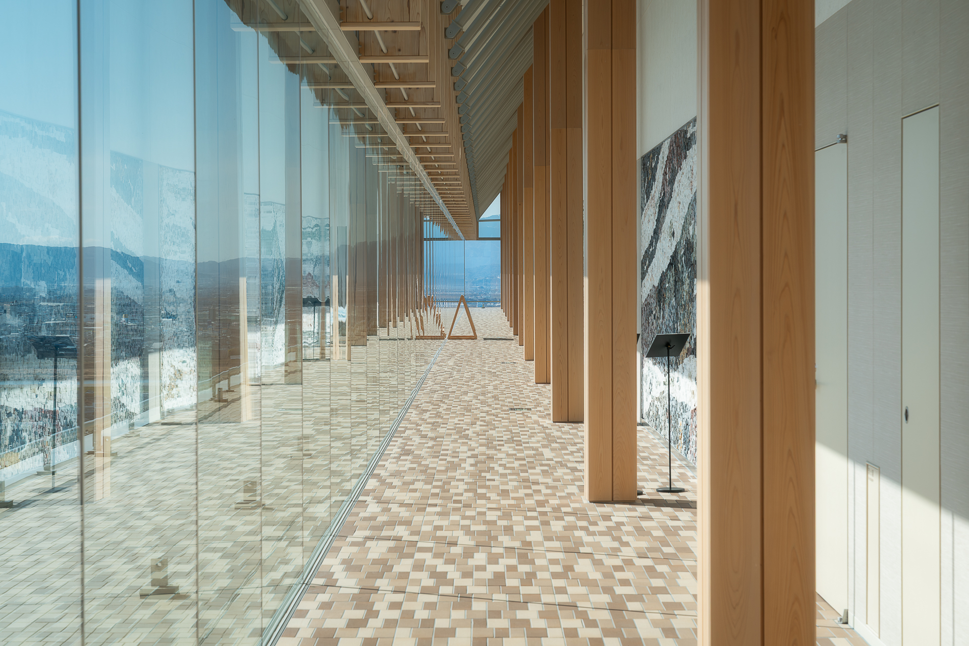 岐阜県庁舎20階展望台(清流ロビー)