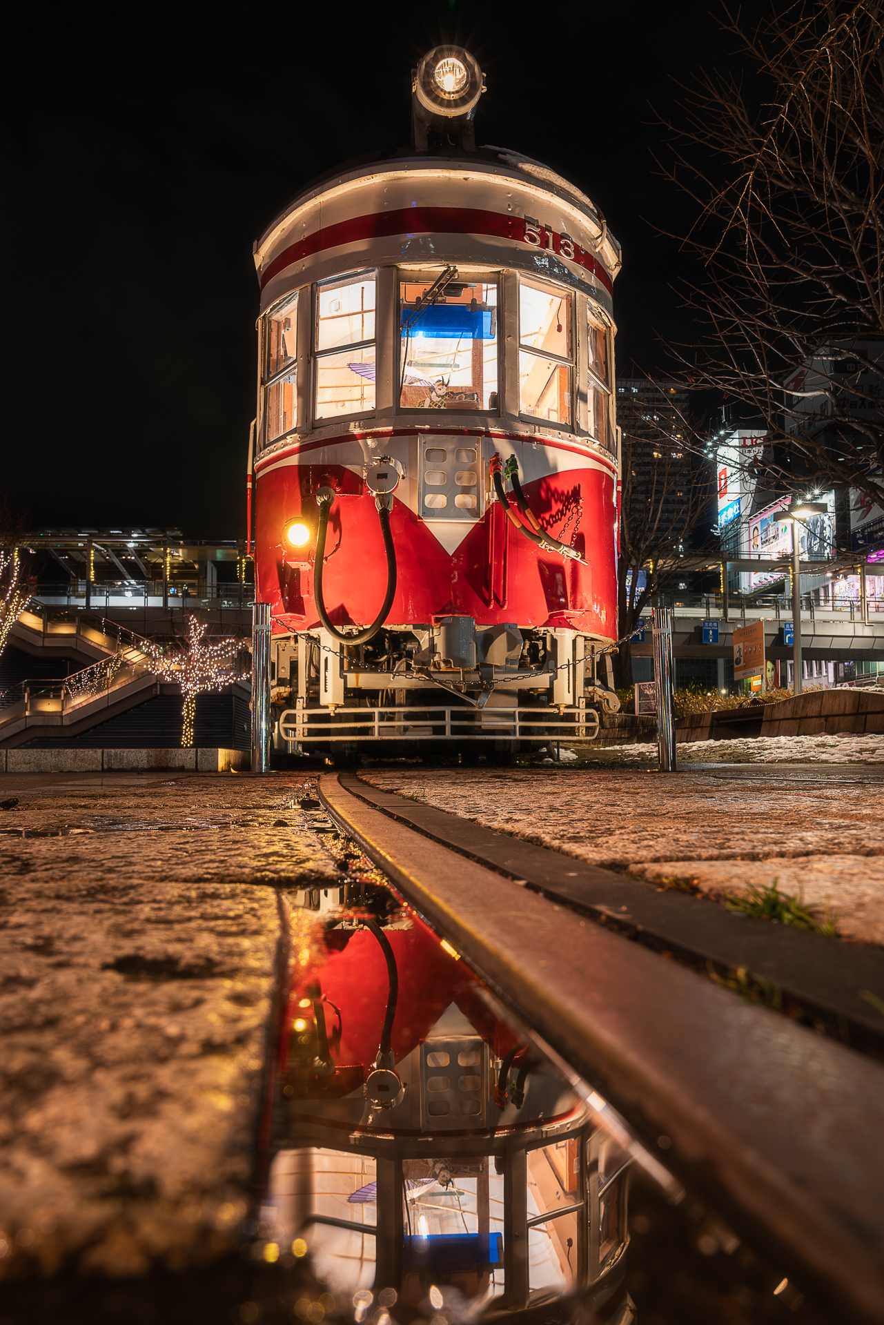 岐阜駅前広場イルミネーション