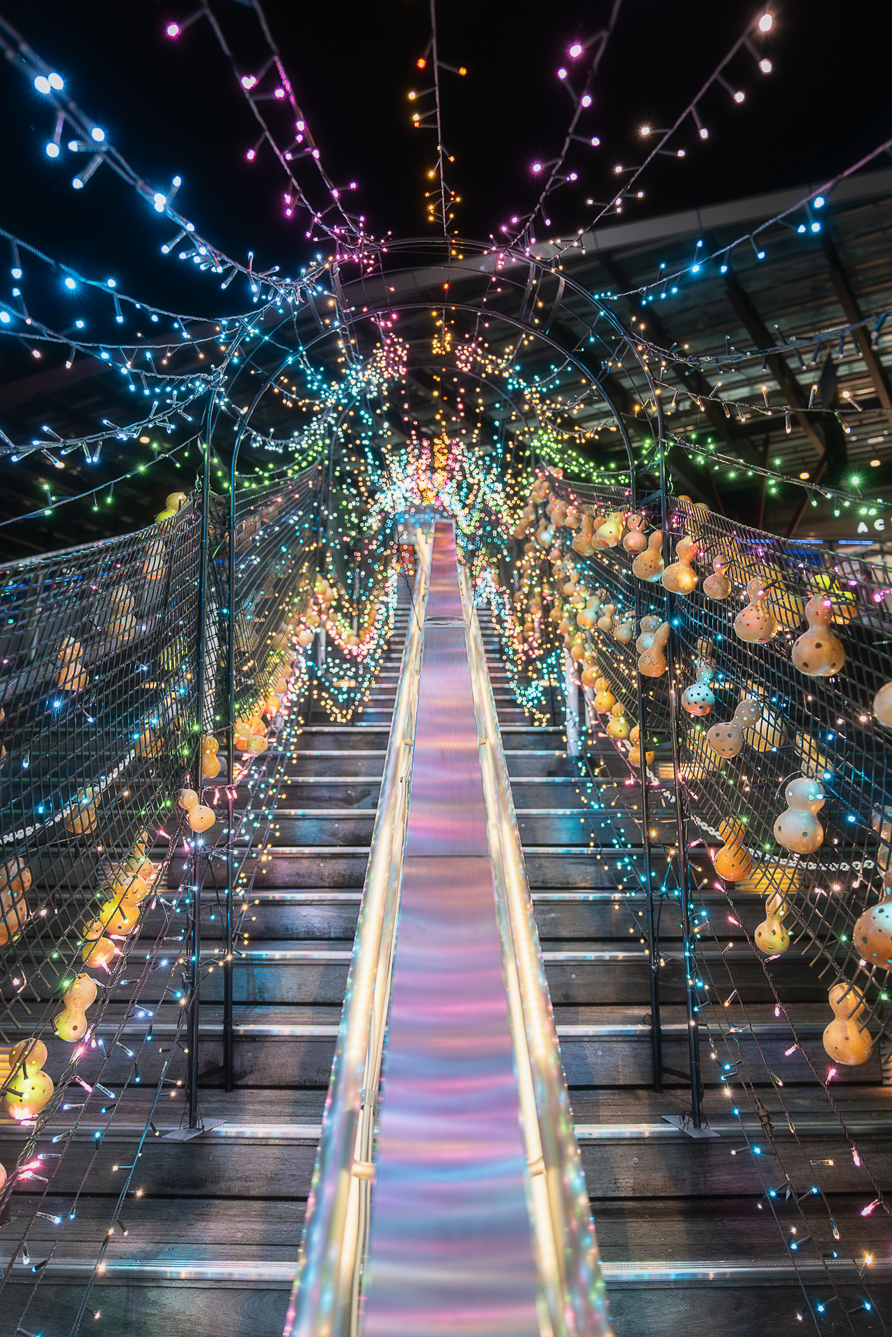 岐阜駅前広場イルミネーション