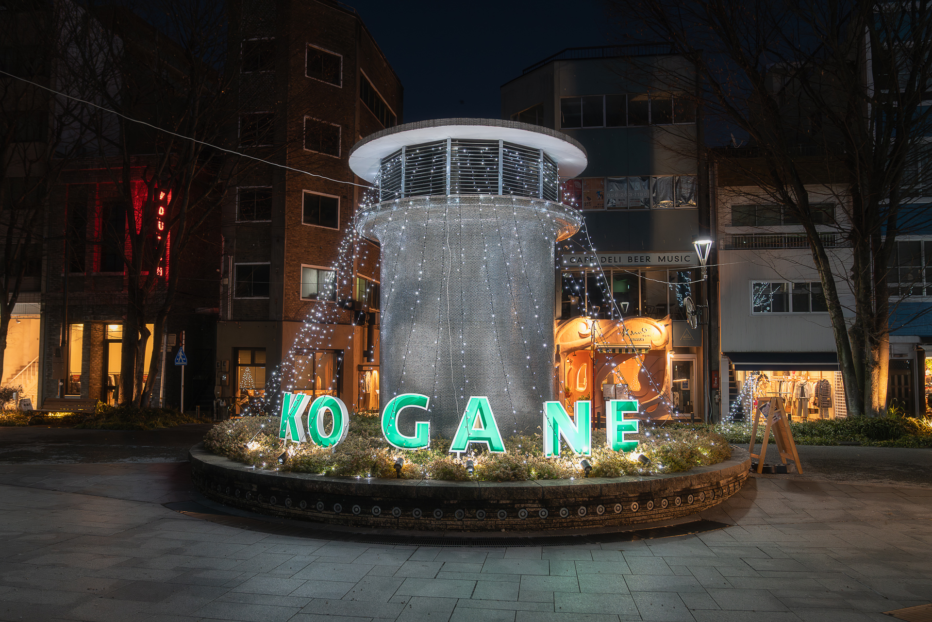 岐阜駅前広場イルミネーション