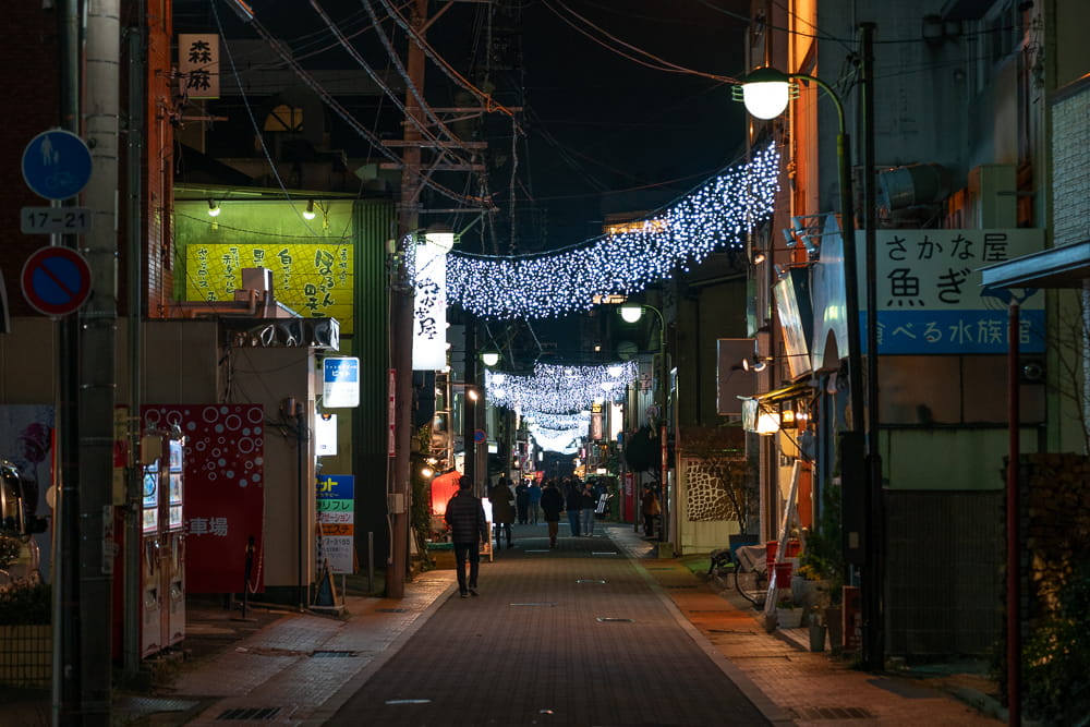 玉宮通りイルミネーション