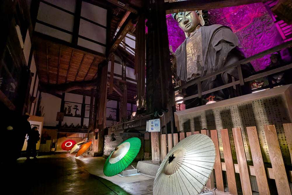 ぎふ灯り物語2026 正法寺撮影スポット