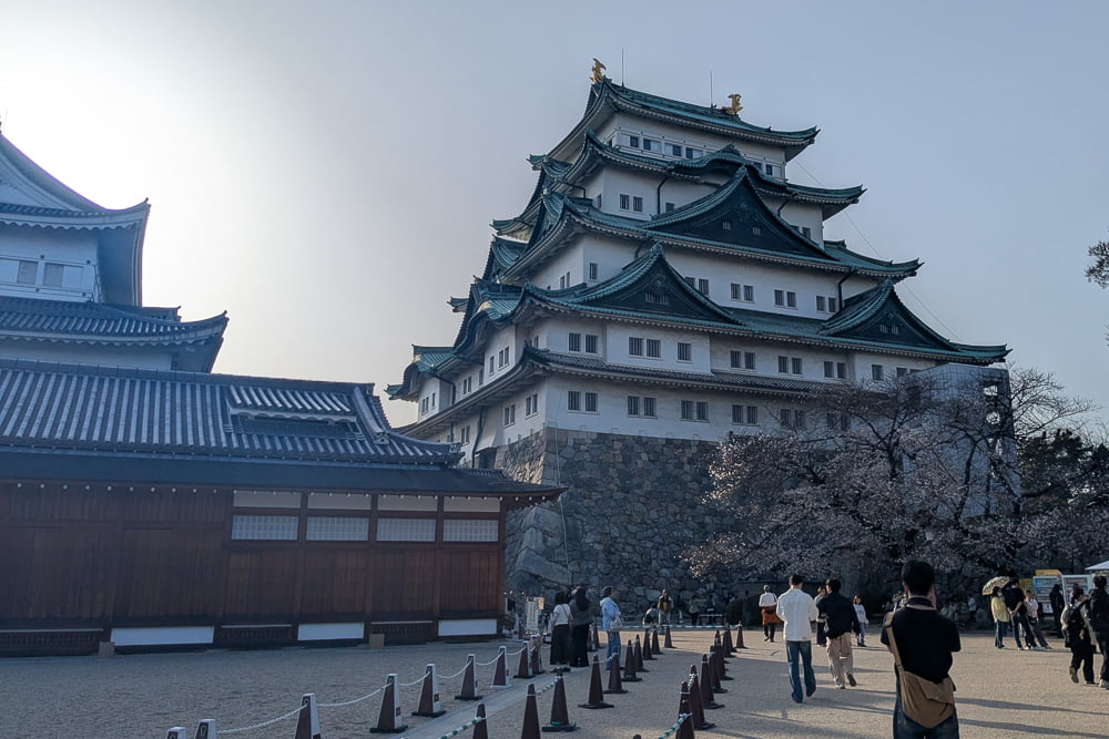 名古屋城本丸御殿北側