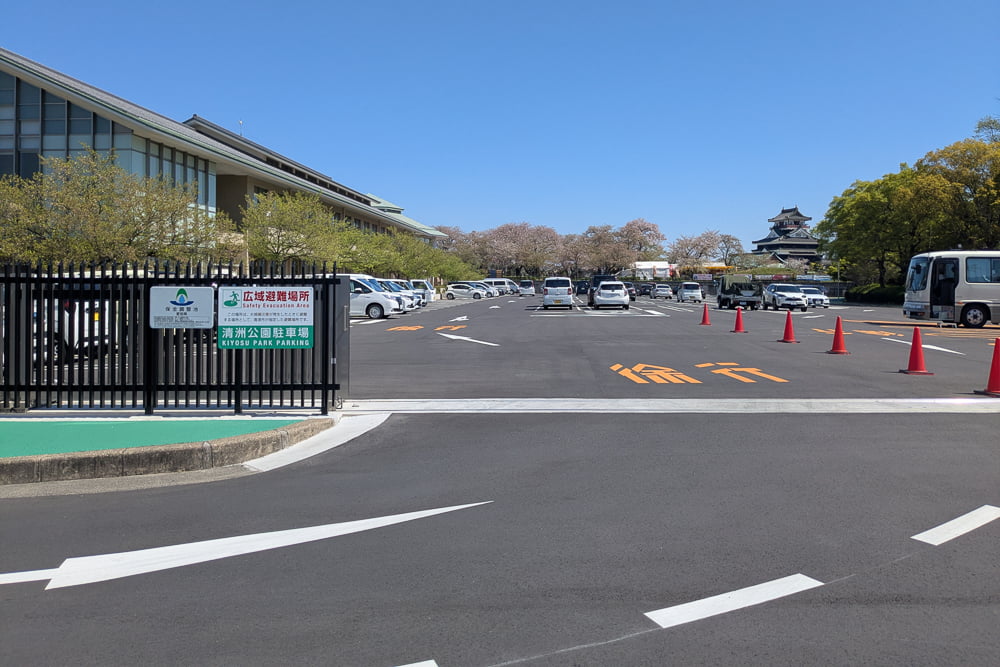 清洲城P4駐車場