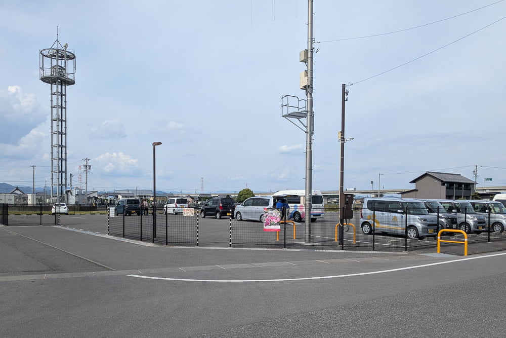 駐車場（ごうど中央スポーツ公園）