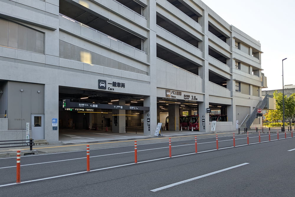 岐阜市役所立体駐車場